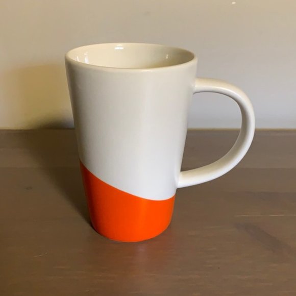 David’s Tea Orange and Cream Ceramic Mug - Picture 2 of 7